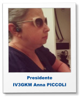 Presidente IV3GKM Anna PICCOLI